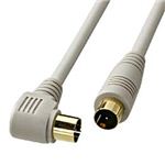 サンワサプライ アンテナコード（10m） KM-AT15-100