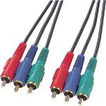 サンワサプライ コンポーネントビデオケーブル（1m） KM-V18-10