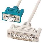 サンワサプライ RS-232Cケーブル（TA・モデム用・3m） KR-MD3