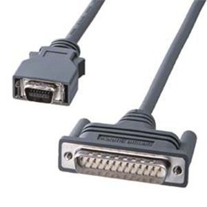サンワサプライ RS-232CケーブルNECPC9821ノート対応（モデム・TA用・2m） KRS-HA152K