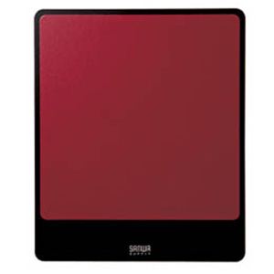 サンワサプライ アルミニウムマウスパッド（レッド） MPD-ALUMR