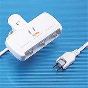 サンワサプライ 便利タップ（2m） TAP-B6