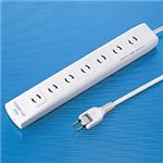 サンワサプライ パワータップ(2P・5m) TAP-MG275FK