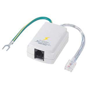 サンワサプライ 雷ガード付ノイズフィルター TEL-ANFSP