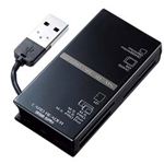 サンワサプライ USB2.0カードリーダー ADR-CML3BK