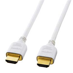 サンワサプライ ハイスピードHDMIケーブル KM-HD20-10HW