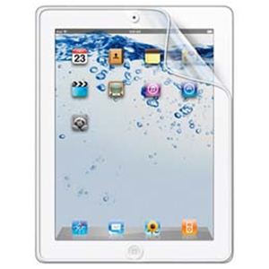サンワサプライ iPad2用液晶保護反射防止フィルム LCD-IPAD2F - 拡大画像