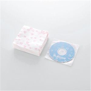エレコム CD／DVD用不織布ギフトケース（ハート） CCD-010G1