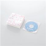 エレコム CD／DVD用不織布ギフトケース（ハート） CCD-010G1