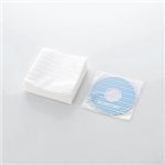 エレコム CD／DVD用不織布ギフトケース（ストライプ） CCD-010G4