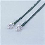 エレコム スリムモジュラーケーブル MJ-3BK