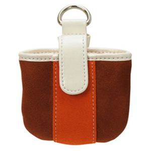 エツミ アペンドキャップケース（ブラウン／オレンジ） E-6347