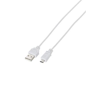 エレコム 極細Micro-USB(A-MicroB)ケーブル U2C-AMBX20WH