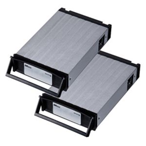 ラトックシステム REX-SATA3シリーズ用交換トレイ （2個入り・ブラック） SA3-TR2-BK