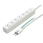 YAZAWA 3Pマグネットタップ6個口2m HJKP602WH