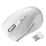 サンワサプライ 超小型レシーバーワイヤレスレーザーマウス（ホワイト） MA-NANOLS12W
