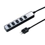 サンワサプライ 雷ガードタップ TAP-SP208SV