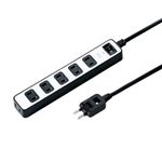 サンワサプライ 雷ガードタップ TAP-SP209W