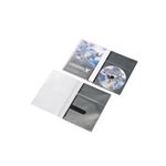 エレコム CD／DVD用スリム収納ソフトケース CCD-DPD30BK