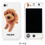 CUT＆PASTE Cut＆Paste THE DOG iPhone 4S／4 case プードル PIP4PC000N000