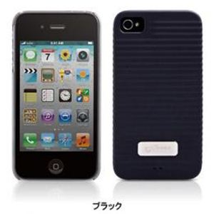 CUT＆PASTE Cut＆Paste Phone Ripple 4S iPhone4S／iPhone4用ケース ブラック PH11091-BK