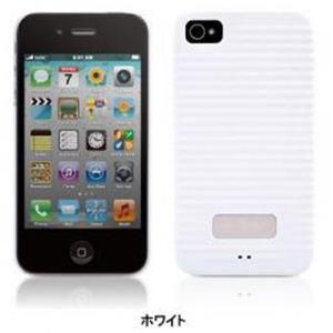 CUT＆PASTE Cut＆Paste Phone Ripple 4S iPhone4S／iPhone4用ケース ホワイト PH11091-W