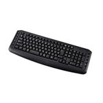 エレコム 2.4GHzワイヤレスフルキーボード TK-FDM022TBK