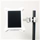 サンコー　タブレット用4軸式クリップモニタアーム（ホワイト）　MARMGUS128DW