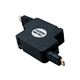 ミヨシ　HDMIコードリ-ルタイプケ-ブル　HDMI-ミニHDMI　1.2m　ブラック　HDM-HERC12／BK