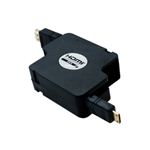 ミヨシ HDMIコードリ-ルタイプケ-ブル HDMI-ミニHDMI 1.2m ブラック HDM-HERC12/BK