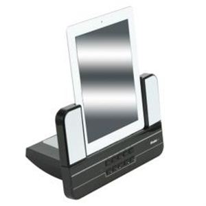 サンコー iPad可変式スピーカー搭載クレードル IPTFSPCL