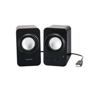 エレコム コンパクトUSBスピーカ MS-P05UBK