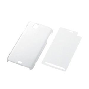 エレコム docomo F-07D用充電器対応シェルカバー PD-FA07PVCCR