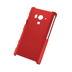 エレコム Xperia（TM）acroHD用シェルカバー（マット） PD-SOX7PVRRD