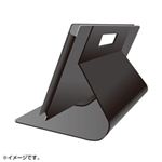 サンワサプライ ソフトレザーケース（2段階スタンド） PDA-TABME2BK