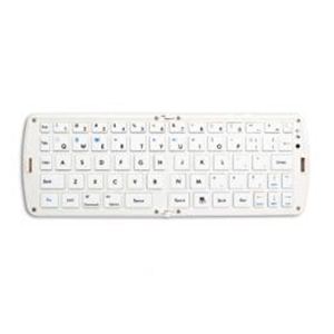 サンコー iPhone／iPad対応折りたたみ無線キーボードホワイト（英語キー） PGWBKB02