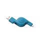 エレコム　充電／データ転送用巻取りmicroUSBケーブル　MPA-AMBIRLC08BU