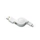 エレコム　充電／データ転送用巻取りmicroUSBケーブル　MPA-AMBIRLC08WH