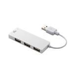 エレコム microSDポート付きUSBハブ U2H-SMC4BWH