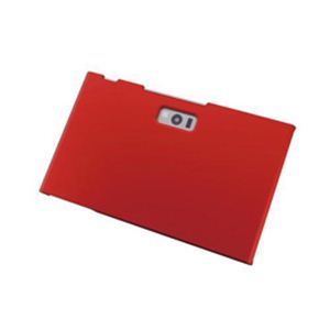 エレコム docomo N-06D用シェルカバー（マットレッド） TBD-NCM06PVRRD