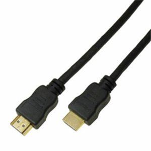 ミヨシ イーサネット対応HDMIケーブル 2m ベーシック ブラック HDM-HEHD20／BK