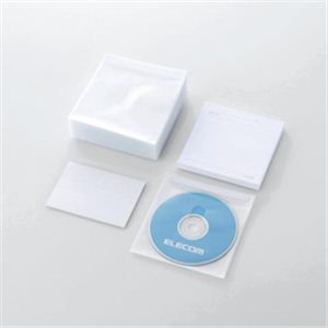 エレコム CD／DVD不織布ケース（インデックス付き）