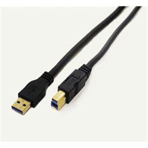 ミヨシ USB3.0ケ-ブル 1.5m 黒 USB-3015／BK