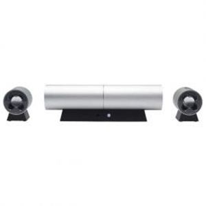 GAIS ガイズ 2.1ch メタルサラウンドスピーカー LISIRE021 シルバー LSR-021（S）