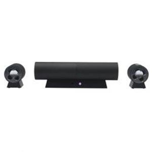 GAIS ガイズ 2.1ch メタルサラウンドスピーカー LISIRE021ブラック LSR-021（K）