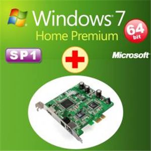 アッシーセットモデル DSP版 Windows 7 Home Premium SP1 64bit DVD +Skydigital ビデオキャプチャーカード SKY-CXHDMI SKY-CXHDMI+W