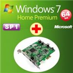 アッシーセットモデル DSP版 Windows 7 Home Premium SP1 64bit DVD +Skydigital ビデオキャプチャーカード SKY-CXHDMI SKY-CXHDMI+W