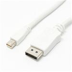 ミヨシ ミニディスプレイポ-ト-ディスプレイポ-トケ-ブル 2m DPC-DP01/WH