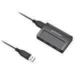 グリーンハウス GREENHOUSE USB3.0対応の4ポートUSBハブ GH-UH304AK