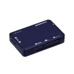 グリーンハウス GREENHOUSE USB3.0対応カードリーダ/ライタ ブルー GH-CRXC49U3B